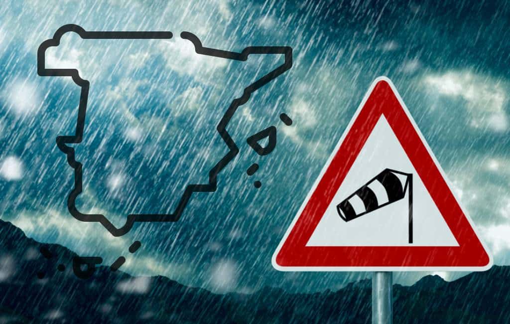 Lagere temperaturen, sneeuw, regen en harde windstoten in Spanje