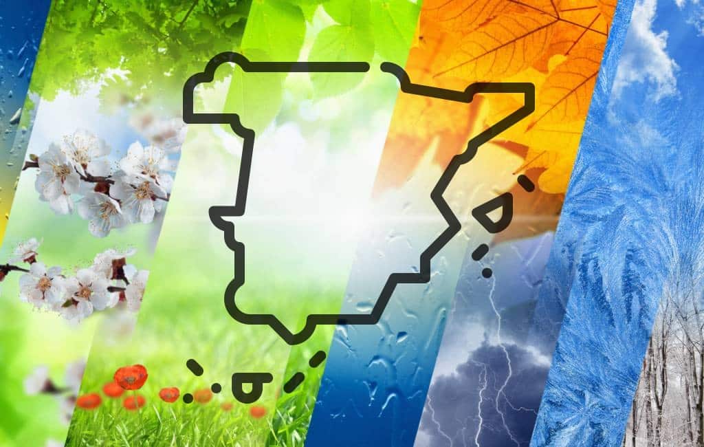 Zomers weer dit weekend maar daarna kou en regen in Spanje