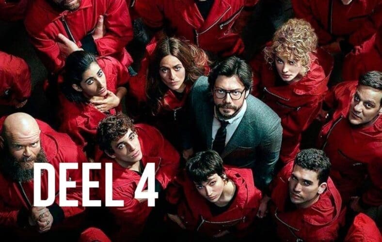 Thuisisolement wordt leuk: La Casa de Papel deel 4 staat op Netflix