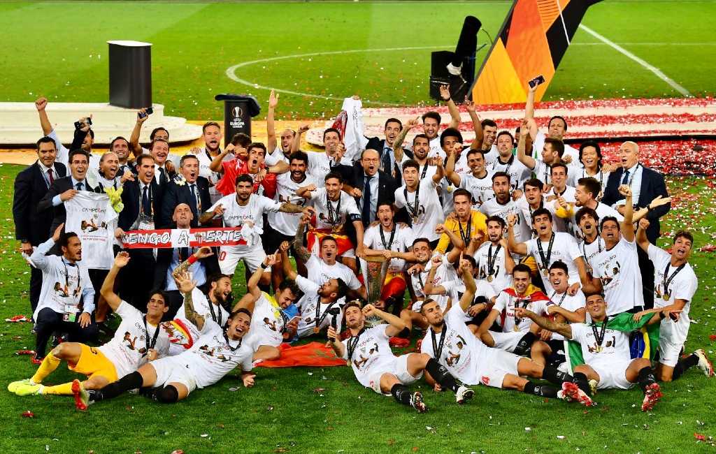 Sevilla wint voor zesde keer de Europa League met heldenrol voor de Jong