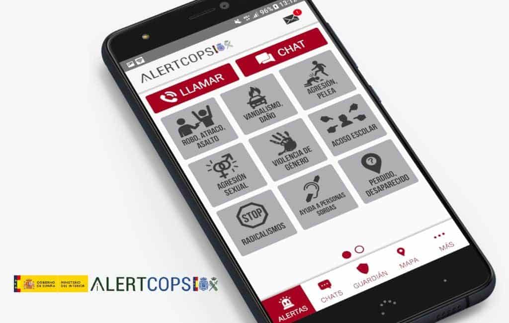 Spaanse smartphone app Alertcops heeft nieuwe antikraak of kraak-meld functie