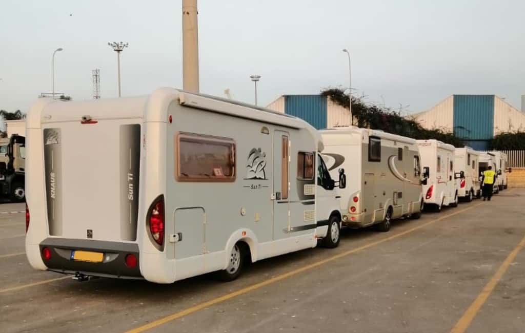 84 Nederlandse campers dankzij NKC vanuit Marokko naar Nederland gebracht