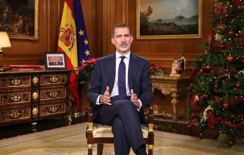 Kersttoespraak koning met 54% steun voor de monarchie in Spanje