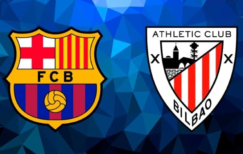 Athletic Club wint de Supercup Spanje met 3-2 van FC Barcelona