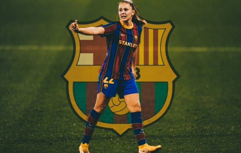 Nederlandse Lieke Martens schiet FC Barcelona naar finale UEFA Women’s Champions League