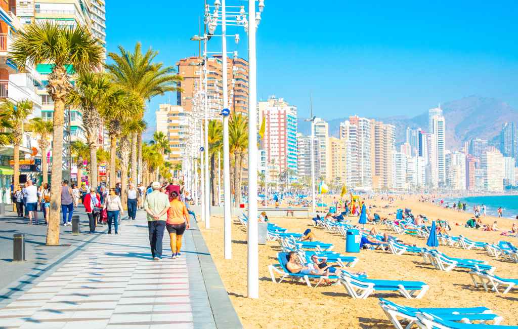 Meer Belgische dan Nederlandse toeristen in Benidorm in augustus