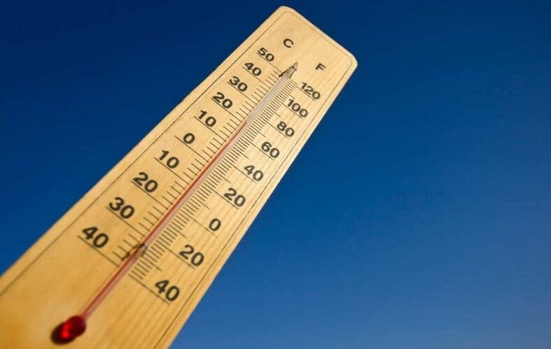 Hoogste temperaturen van Spanje gemeten in Murcia, Almería, Alicante en Málaga met 26 graden