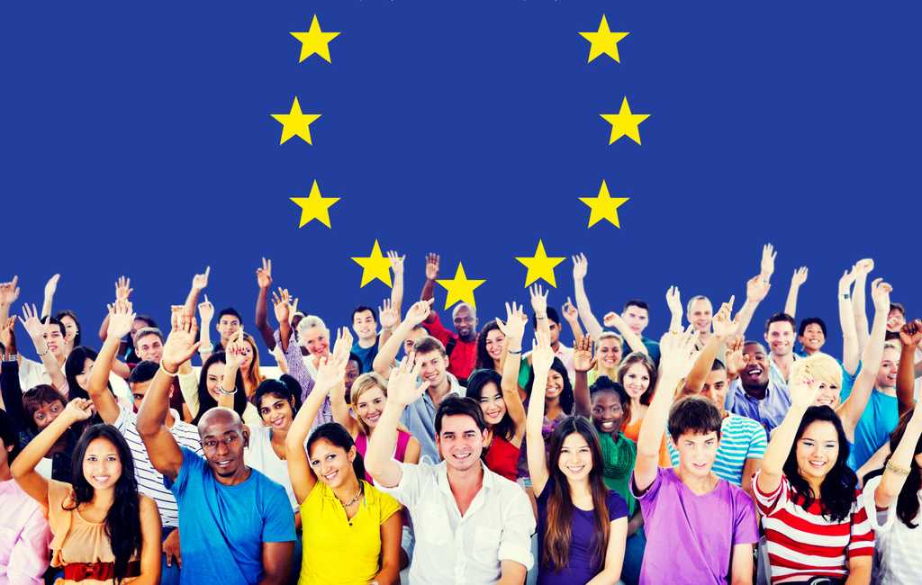 Europees Jaar van de jeugd en het aantal jongeren in de EU, Spanje, Nederland en België