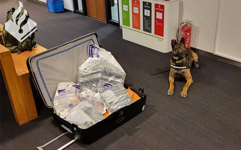 Spaanse man met 20 kilo cocaïne in koffer aangehouden op station Amsterdam Centraal