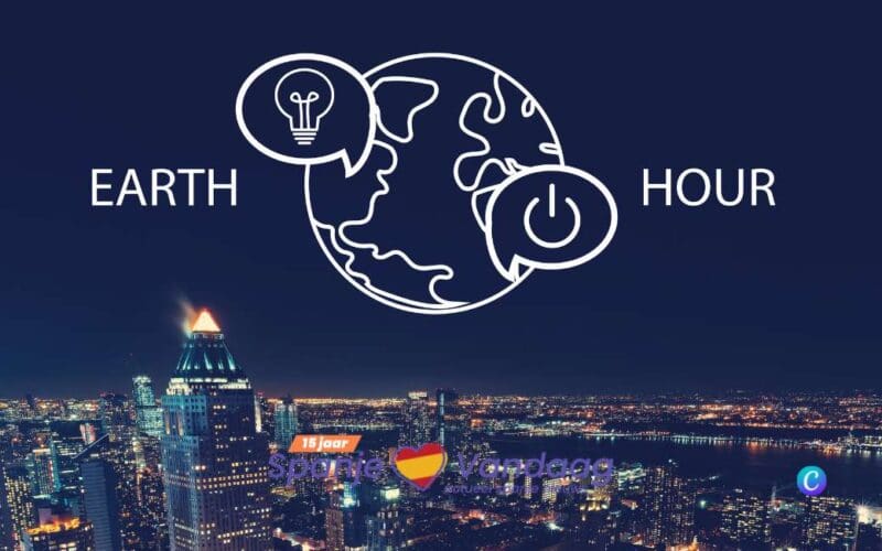 ‘Earth Hour’ met 503 gemeenten in Spanje die meedoen