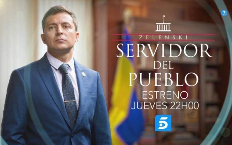 Vanaf donderdag op de Spaanse televisie de serie: ‘Zelenski. Servant of the People’ 
