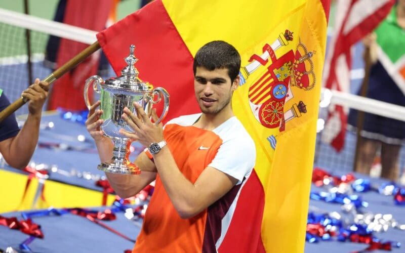 Carlos Alcaraz is de zesde Spanjaard die nummer een tennisspeler is geworden