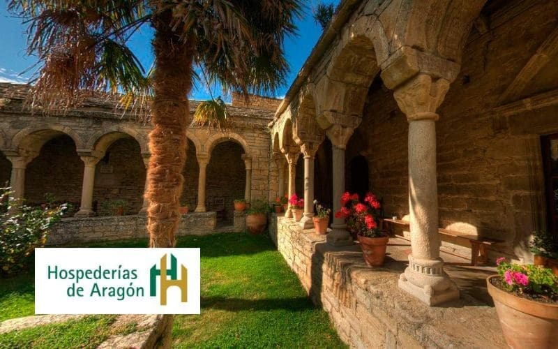 Slapen in kastelen, paleizen en kloosters in de Hospederías hotels in Aragón