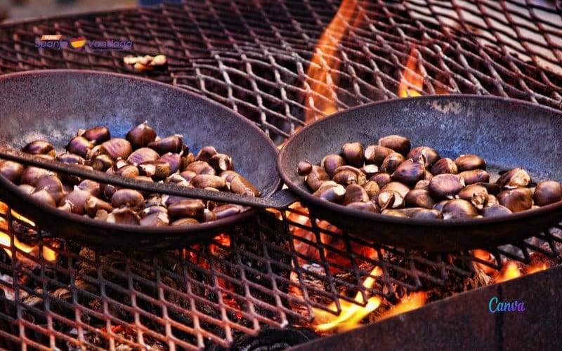 Het is weer tijd voor de ‘castañada of het kastanjefeest in Spanje