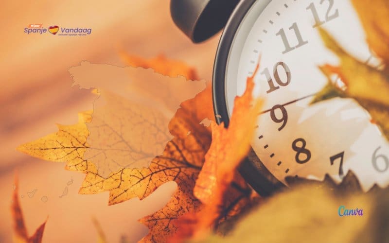 Spanje heeft ook dit weekend weer te maken met de wintertijd