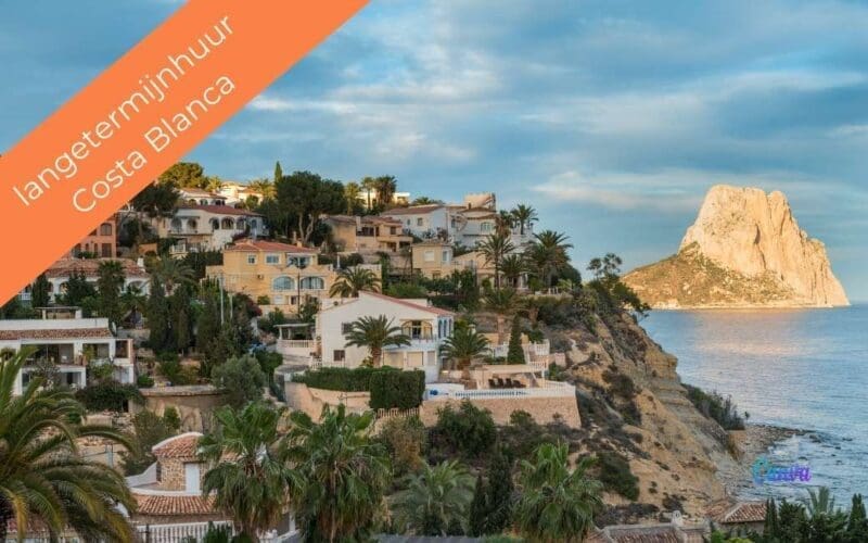 Overzicht aanbod langetermijnhuur voor energietoeristen aan de Costa Blanca