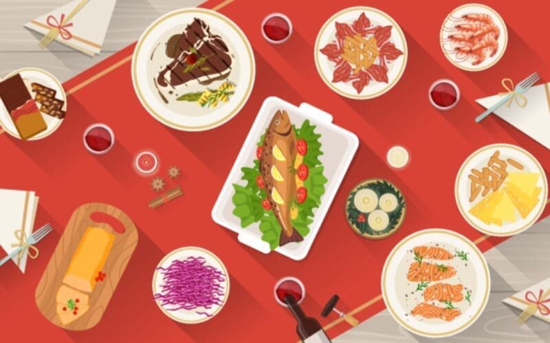 2022 zal eindigen met het duurste kerstdiner tot nu toe deze eeuw in Spanje