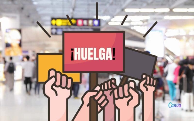 Werknemers Spaanse vliegveldbeheerder AENA dreigen met staking tijdens de feestdagen (UPDATE)