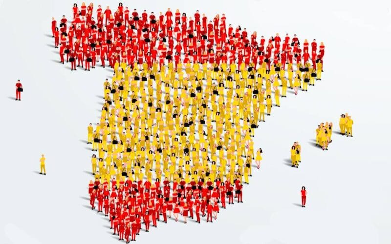 2023 start met 47,5 miljoen inwoners met 5,5 miljoen buitenlanders in Spanje