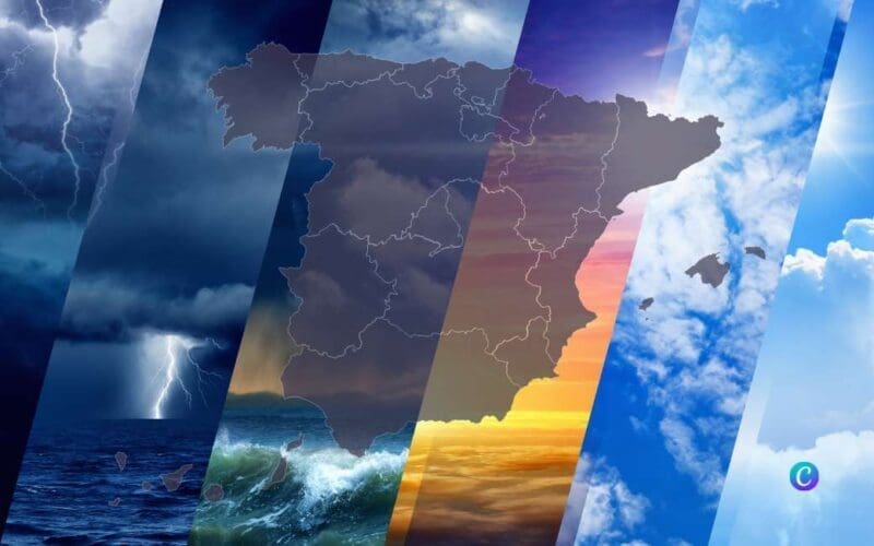 Storm Isaack trekt over Spanje met lage temperaturen, regen en sneeuw