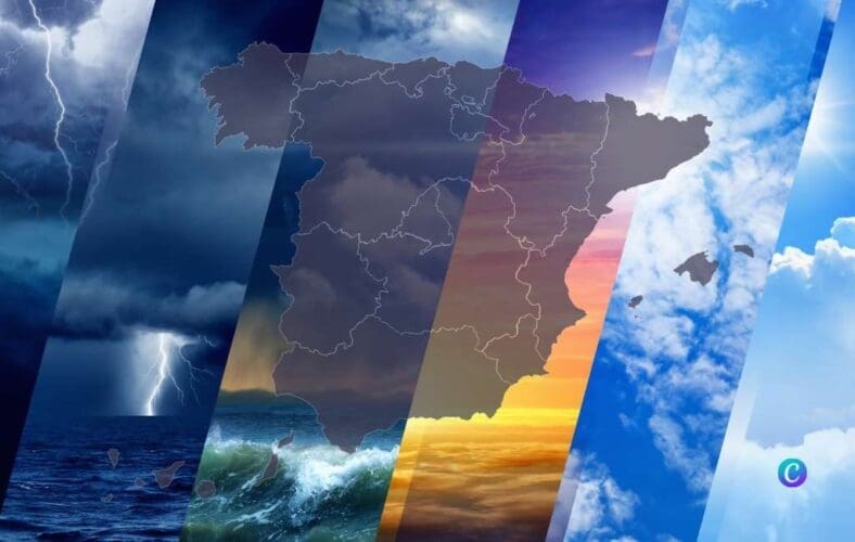 Lenteweer en zandstormen tijdens het carnavalsweekend in Spanje