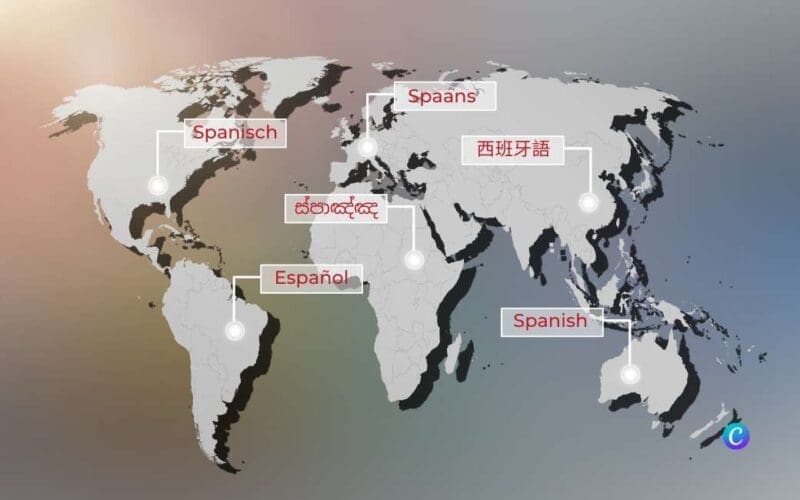 Spaans is de enige taal die in zes continenten wordt gesproken