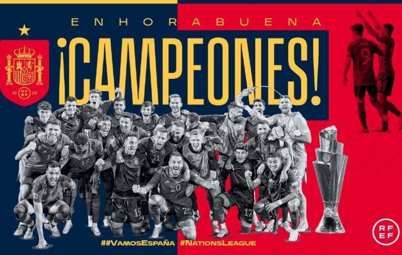 Spanje wint derde Nations League na strafschoppen van Kroatië