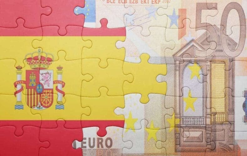Meest voorkomende bruto jaarsalaris in Spanje is 18.503 euro (2023)