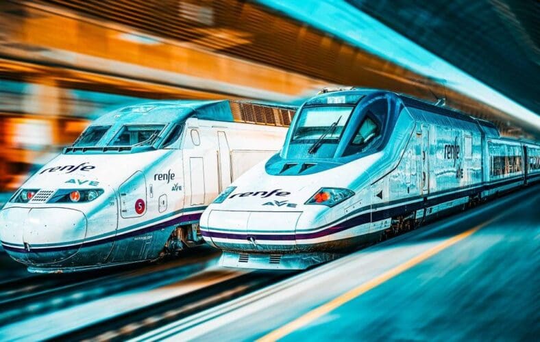 Spaanse spoorwegmaatschappij verkoopt 100.000 tickets met hogesnelheidstrein naar Frankrijk