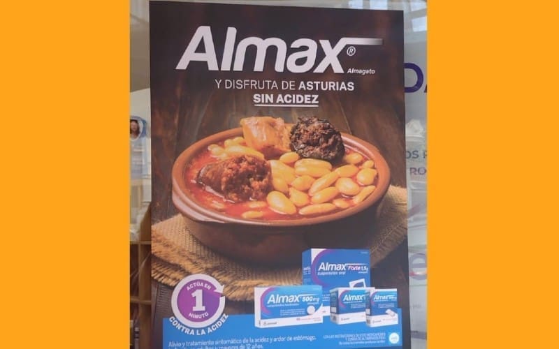 Asturië niet blij met anti-maagzuur reclame en relatie met ‘fabada’