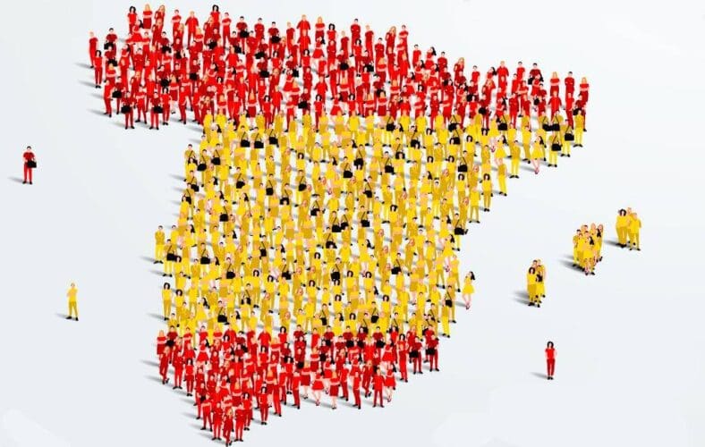 Spanje heeft een recordaantal van 48,3 miljoen inwoners