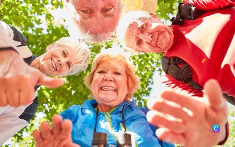 De helft van de 60-plussers in Spanje ziet zichzelf als een actieve persoon