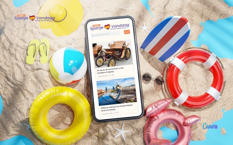 Mobiele telefoondata laten zien hoeveel Nederlanders en Belgen in juli naar Spanje kwamen