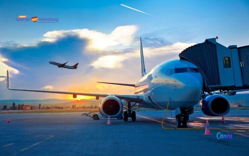Spanje ontvangt recordaantal 29,9 miljoen vliegtuig passagiers in augustus (2023)