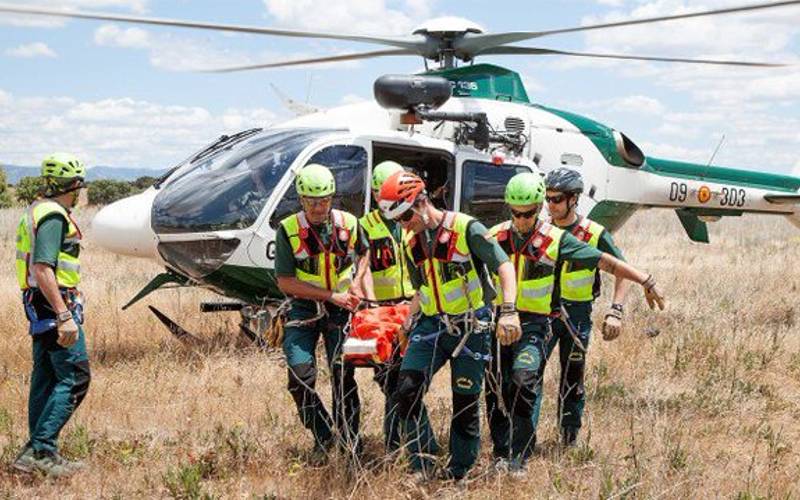Welke personen heeft de Guardia Civil moeten redden in de Pyreneeën?