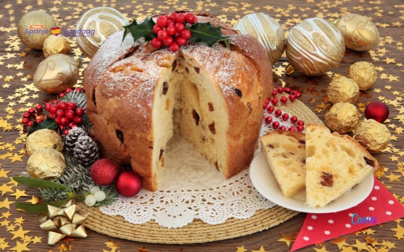 SpanjeRecept: Panettone die tijdens kerst wordt gegeten in Spanje