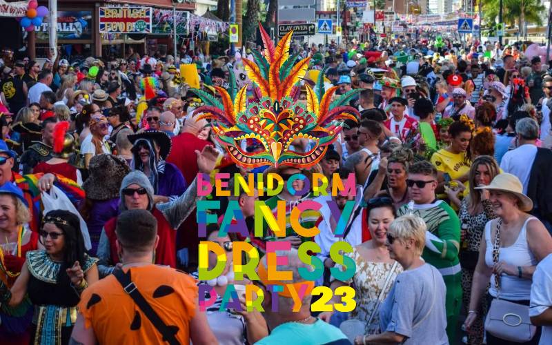 Benidorm verwacht dit jaar 40.000 bezoekers tijdens het Britse ‘Fancy Dress Party’