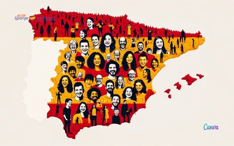 Spanjaarden die in het noorden wonen zijn gelukkiger dan die van het zuiden