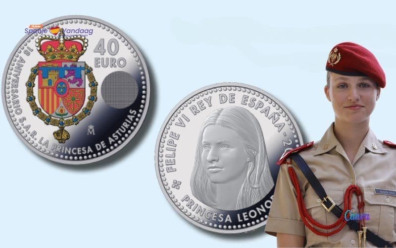 Speciale 40 euro verzamelmunt van prinses Leonor uitverkocht in Spanje