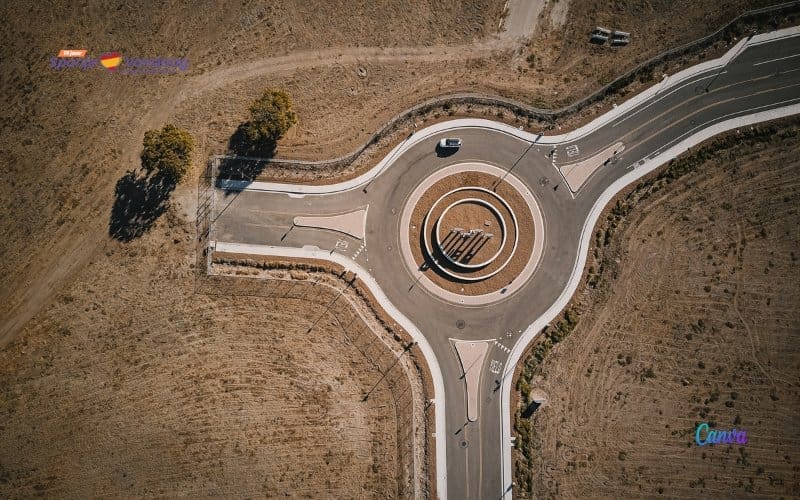 Spanje heeft 15.000 rotondes en de grootste van Europa