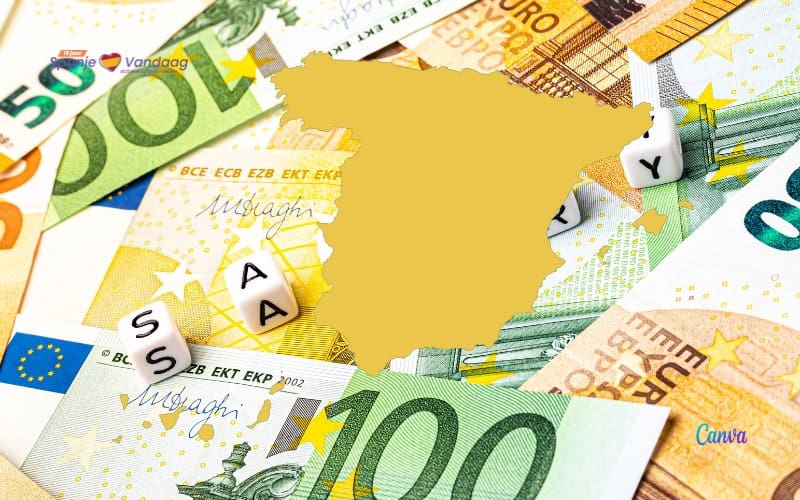 Gemiddelde salaris in Spanje is niet het meest voorkomende brutoloon