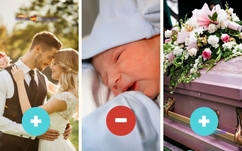 Meer bruiloften in Spanje terwijl het aantal geboorten opnieuw daalde in 2022