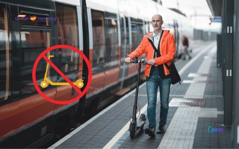 Spaanse spoorwegmaatschappij verbiedt elektrische steps in treinen na recente explosies