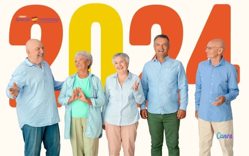 Dit worden de nieuwe pensioenleeftijden en -bedragen in 2024 in Spanje