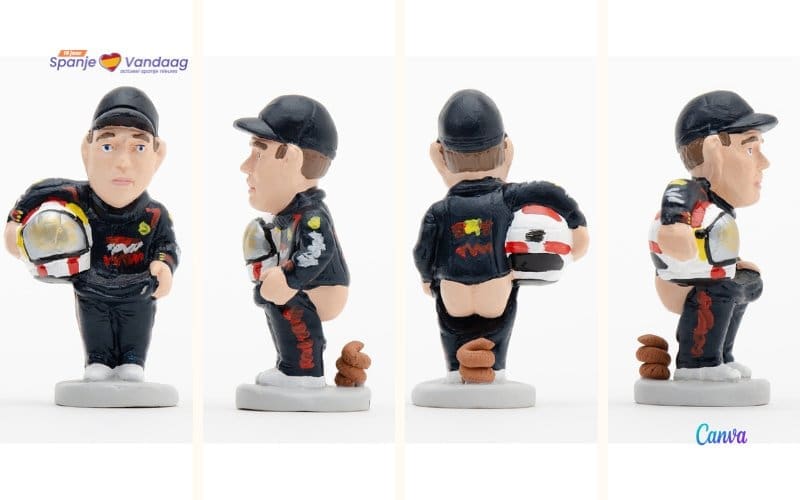 Max Verstappen is als poeper te koop in Barcelona