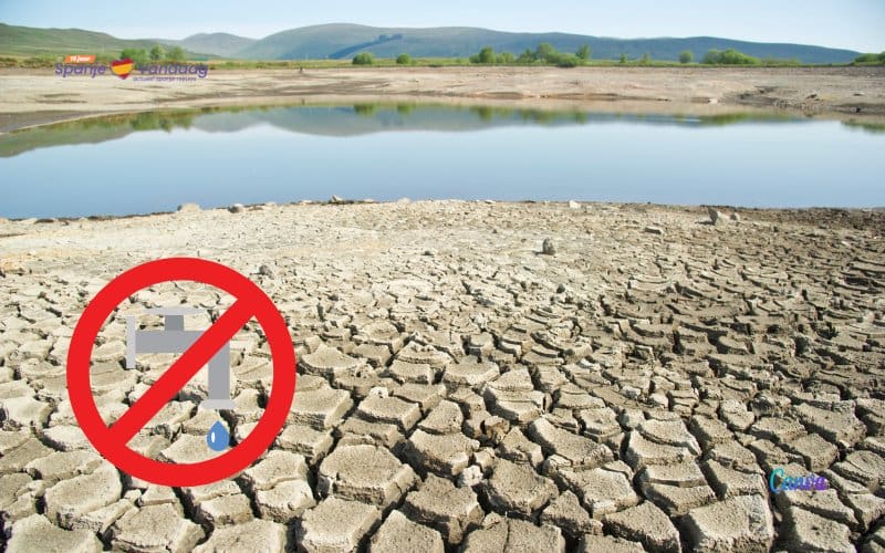 De dreigende schaarste van kraanwater in Málaga, Costa del Sol en Axarquía