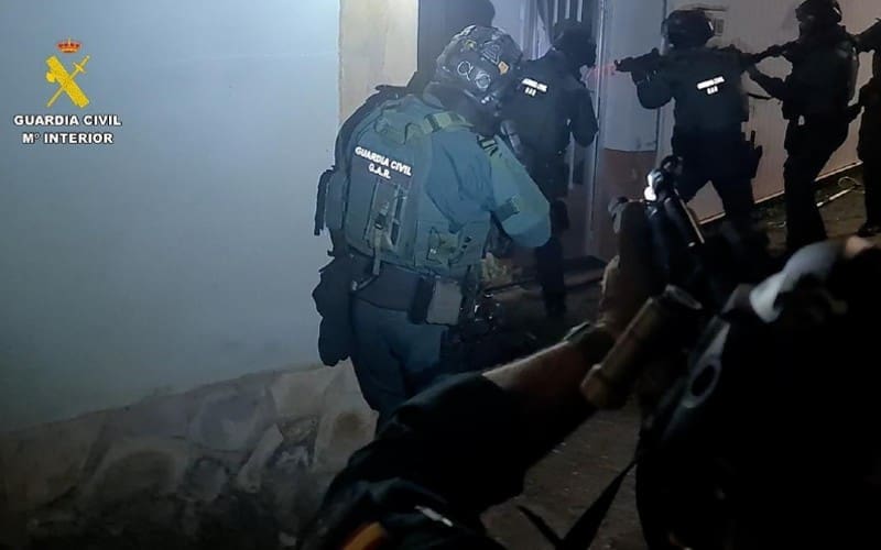 Paramilitaire organisatie met een nazistische ideologie ontmantelt in Spanje