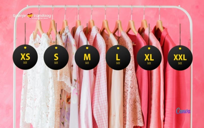 Waarom zijn de kledingmaten anders in Spanje?