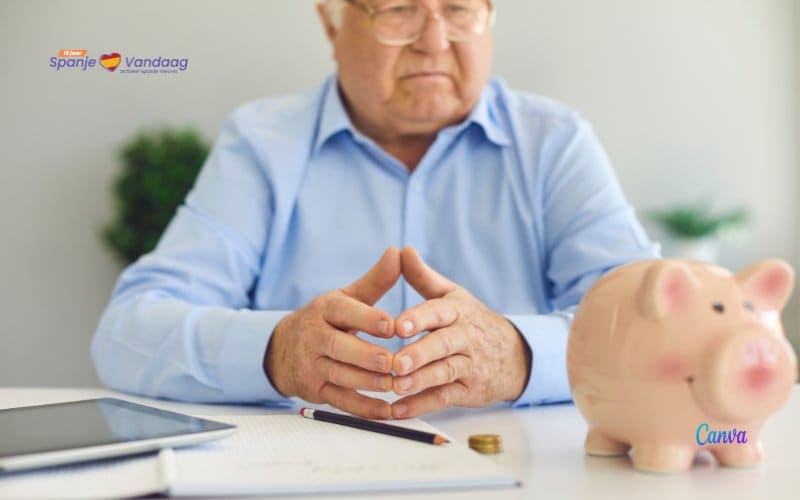 Spanje op tweede plaats in Europa waar het minst pensioen gespaard wordt.