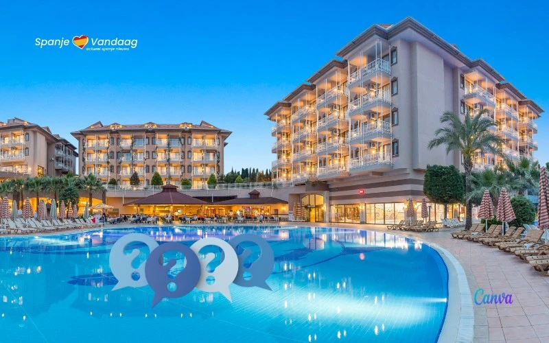 Watertekort en droogteplan zorgen voor lege zwembaden bij hotels en campings in Catalonië